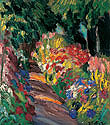 Bild: Gem&auml;lde "Der Blumenweg"