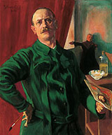 Bild: Selbstportrait von Julius Exter