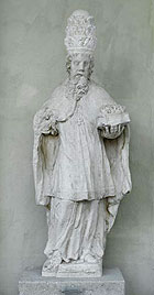 Picture: St Sixtus, stone figure