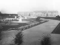 Historical photo of the palace, 1886