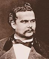 King Ludwig II, portrait photograph, 1883 King Ludwig II, portrait photograph, 1883