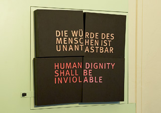 Bild: Detail der Ausstellung