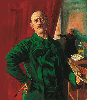 Picture: Julius Exter, self portrait
