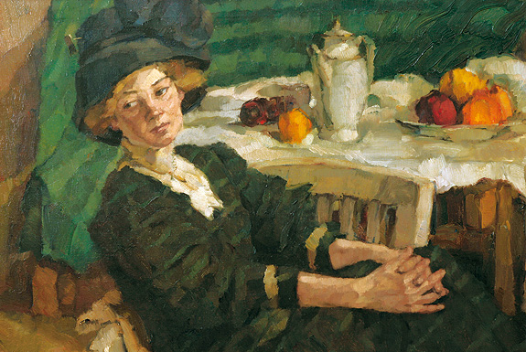 "Frühstückstisch", Walter Püttner, um 1910