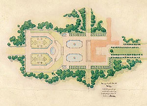 Bild: Plan von Jakob Möhl, 1888