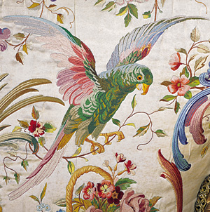 Picture: Porcelain Room, sofa, detail
